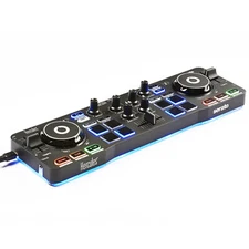 Hercules DJ Starlight 2-channel controller with built-in, AMS-DJCONTROL-STAR