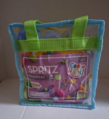 Spritz 43 Pcs 18 Count  Large Easter Plastic Eggs Mixed Colors with Prizes