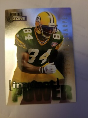 1995 Stars Of The Ozone Impact Power #IP12 Sterling Sharpe, Green Bay Packers