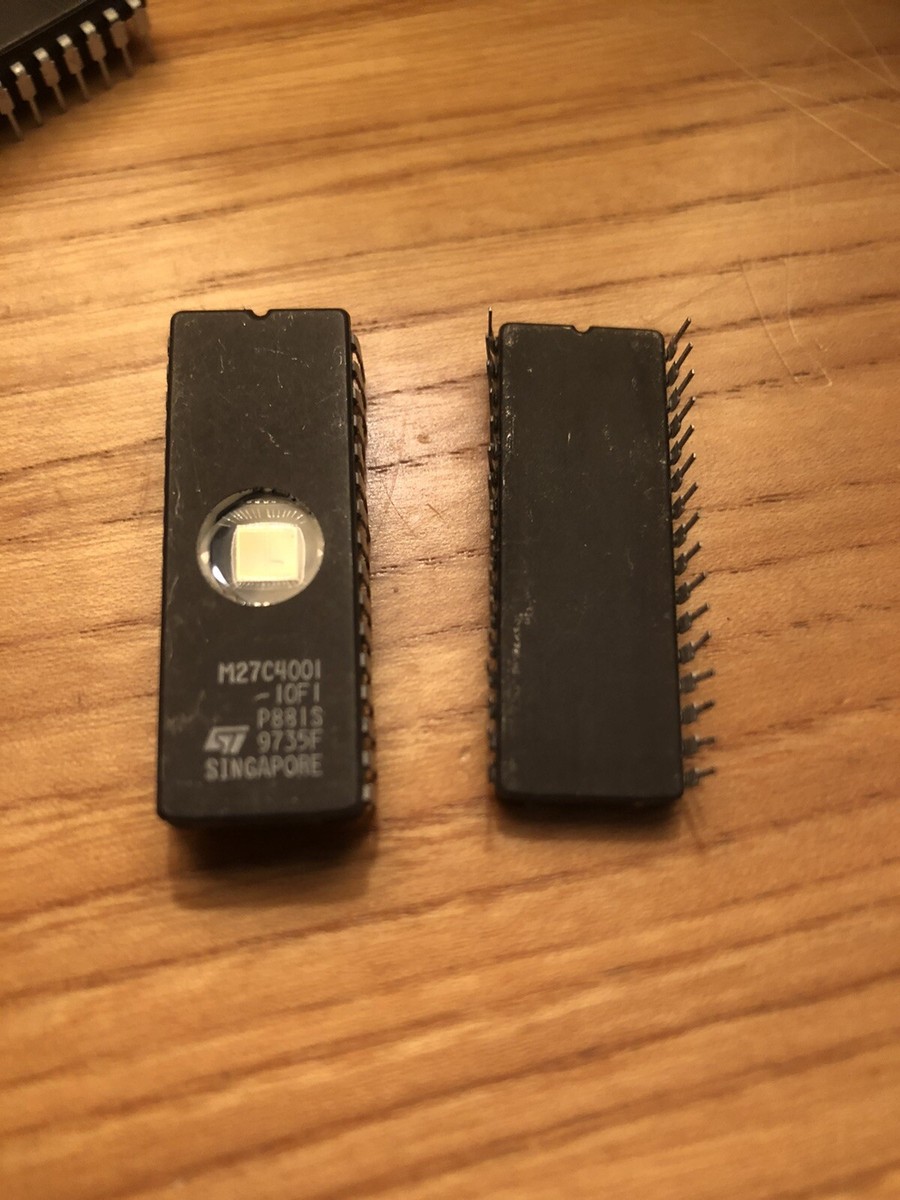 M27C4001-10F1 27C4001 MEMORIA EPROM UV 4M (512Kx8) 100ns ST - Foto 9