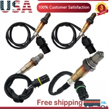4X Upper+Lower Oxygen Sensor For BMW 323I 06-09 525I 525XI 530I 530XI 2006-2007