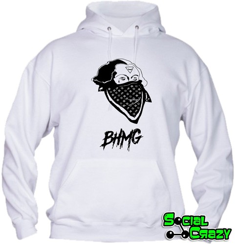 Felpa Con Cappuccio top qualità top vestibilà - BHMG SFERA EBBASTA rap  rapper mu | eBay
