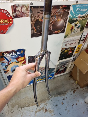 Testa Forcella A Molla In Acciaio Per Bici Vintage Lowrider - Universale 1 Pollice Filettato
