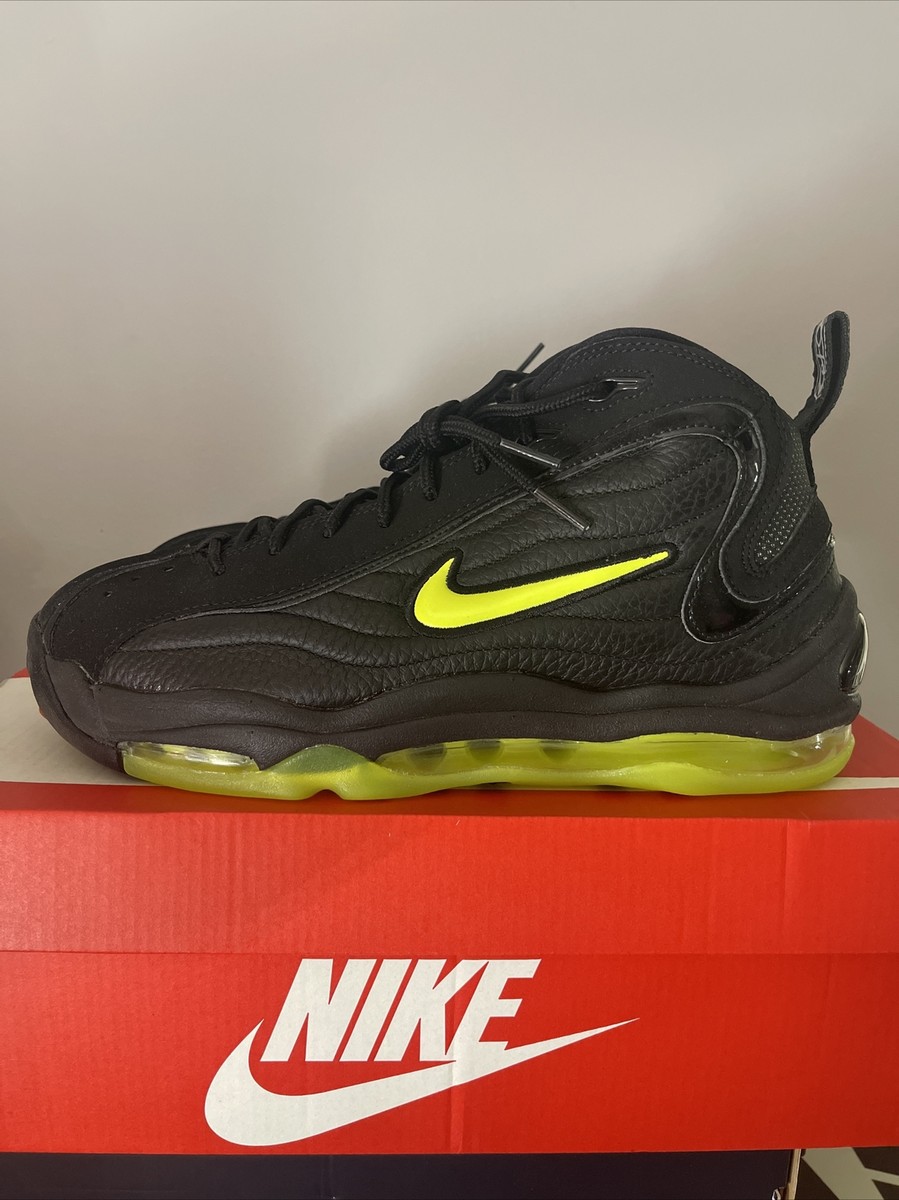 nike air total max uptempo black volt 2020