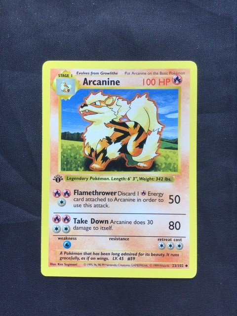 Arcanine (Base Set (1st Edition))