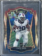 Moss, Zack - 2020 Select - Die-Cut - Rookie - Tri-Color