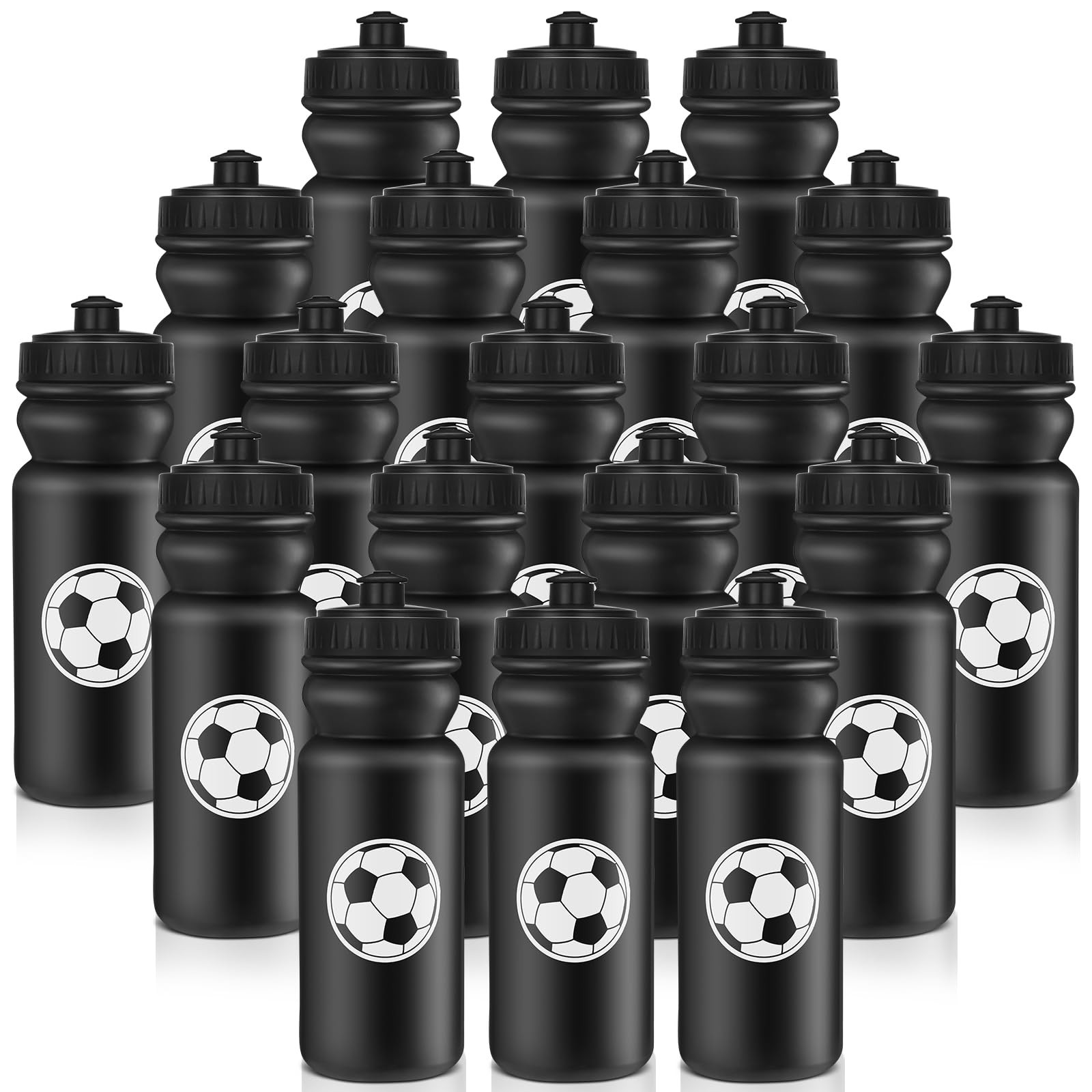 Bulk 20 Oz Sports Bottle With Pull Top Li...