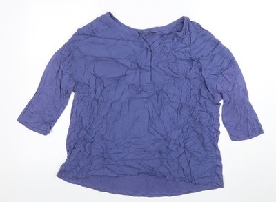 Blaue Tunika-Bluse Damen UK-Größe 18 von Bonmarche