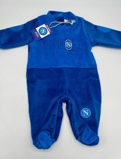 TUTINA NEONATO MASCHIO CON PIEDINO CINIGLIA MANICA LUNGA ZERO&CO. SSC NAPOLI TCN