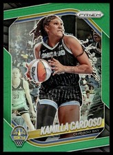 2025 Panini Prizm WNBA Green Prizms #89 Kamilla Cardoso