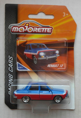 Majorette Racing Cars Renault 12 blau/rot Neu/OVP Oldtimer Auto KEIN Dacia 1300