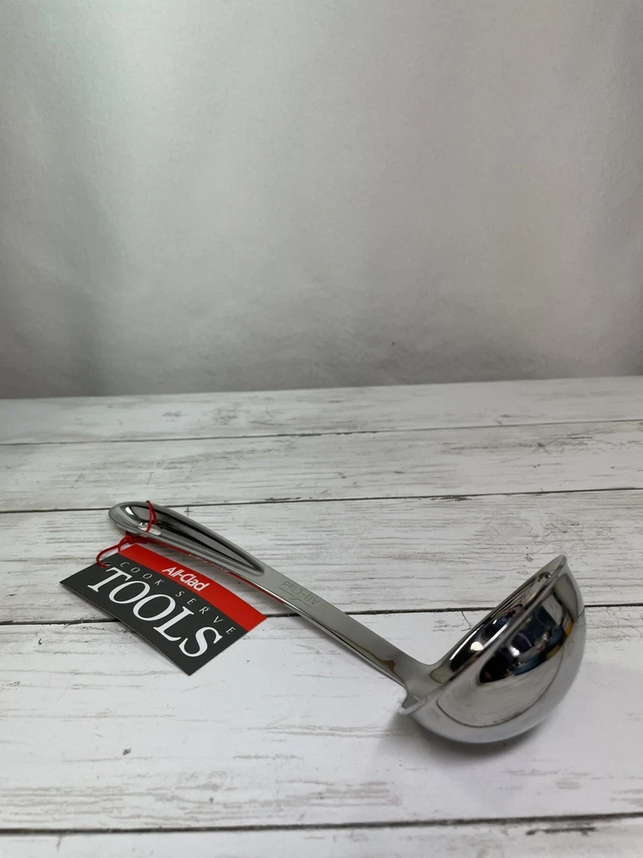 All-Clad Cook & Serve Stainless Steel Ladle, 9.5 inch, Silver, NEW - Image 2 of 4