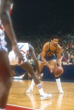 Butch Beard Golden State Warriors in action against the Washington- Old Photo