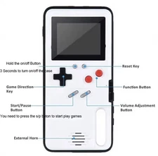 New Playable Retro Gameboy iPhone 16 Pro Max Phone Case Video Games Fun Gift