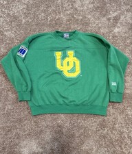 Vtg University Of Oregon Ducks Crewneck Sweatshirt Mens XL Embroidered Lee Sport