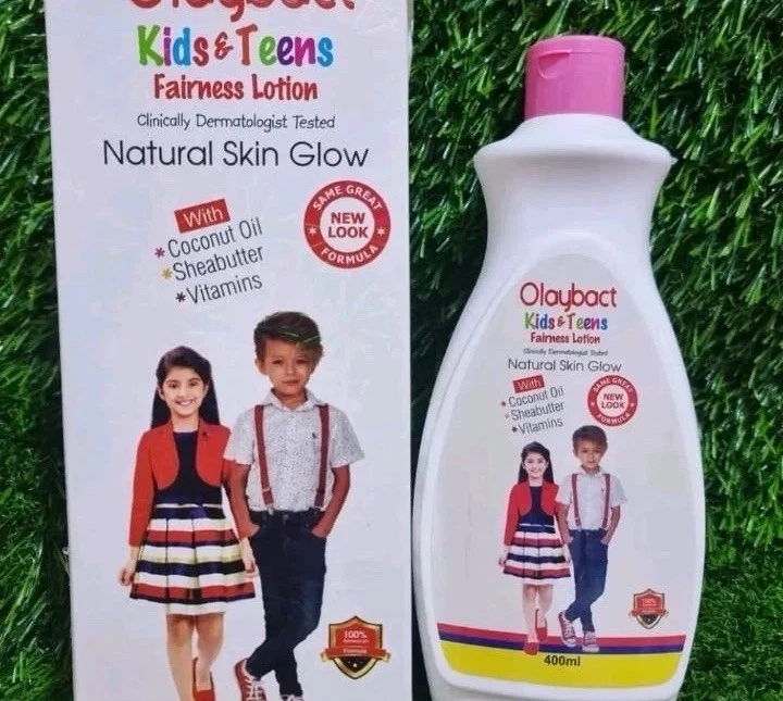 Olaybact Kids & Teens Fairness Lotion Natural Skin Glow With Vitamins 400ml