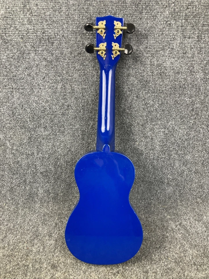 Mahalo Series MR1 Soprano Blue Ukulele w/ Case U-30BU - Image 3 of 4