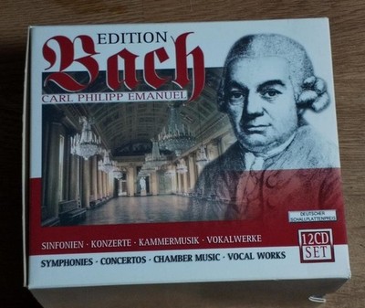 CPE BACH EDITION Capriccio  12 CD SET  NM