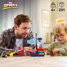 LEGO Marvel Spidey And His Amazing Friends Team Spidey Pirate Ship 11208