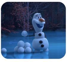 OLAF OPT 3 MOUSEPAD MOUSE PAD THICK 9" X 7"