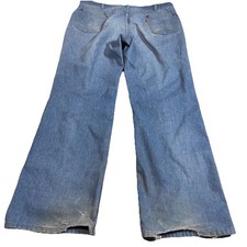 True Vtg 70s Levis Orange Tab Flare Pants 38  