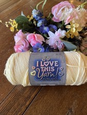 I Love This Yarn~Cream~Super soft~new