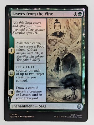 (Foil) Leaves from the Vine (185) Avatar: The Last Airbender Mtg NM