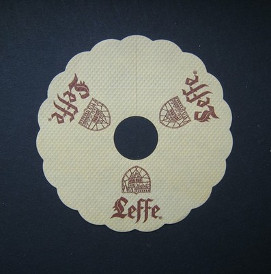 LEFFE PILSDECKCHEN Bierdeckel Coaster Beer Bier Belgien NEU SELTEN  V12