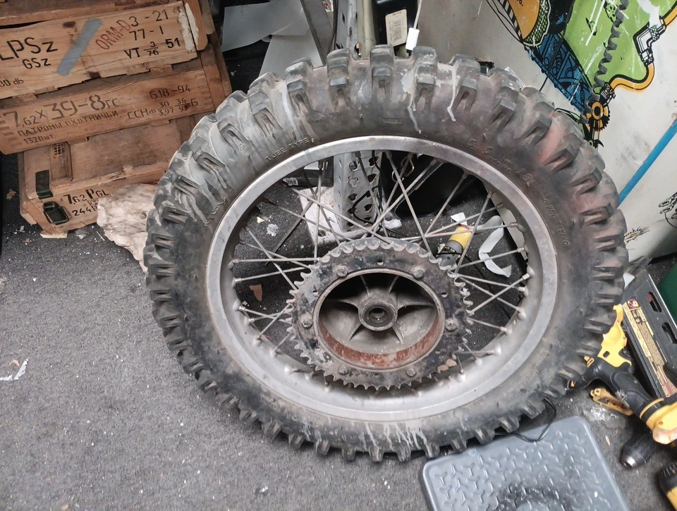 Задние колеса Husqvarna 360 250 1973 для мотокросса MX Enduro - Изображение 4 из 4