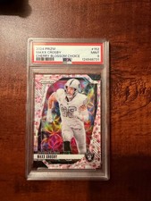 2024 Panini Prizm Choice Maxx Crosby Cherry Blossom /15 PSA 9