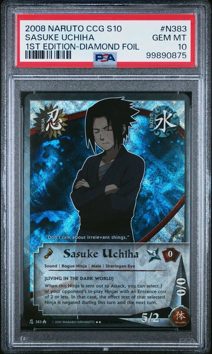 Sasuke Uchiha Card for sale | eBay