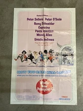 Vintage 1965 What’s New Pussycat Poster Sheet A Continental Lithograph INV-AA25