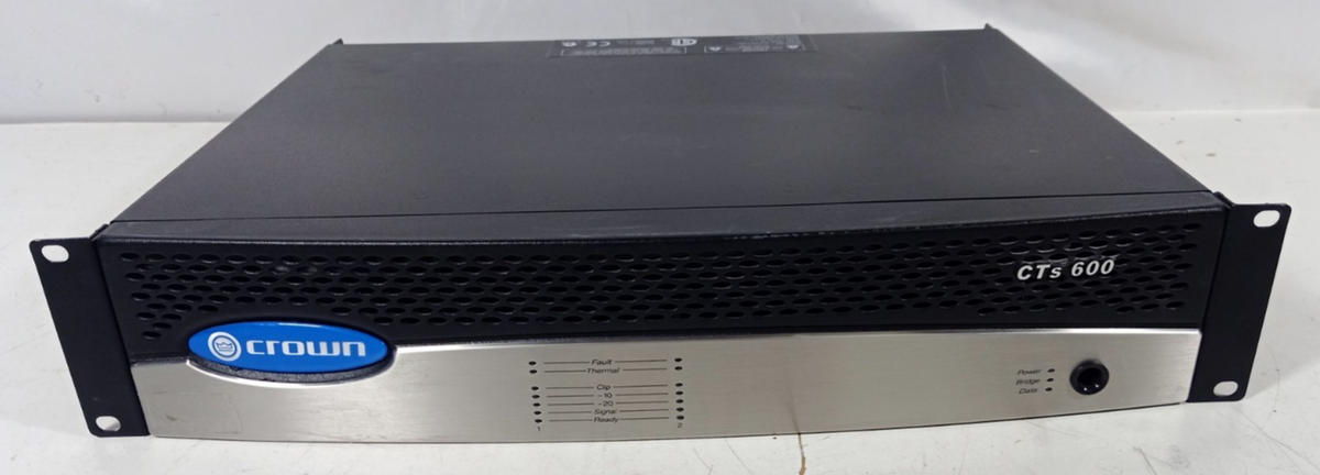 アンプ Amcron Cts 600 Crown CTS600 2 Channel Power Amplifier for sale online | eBay