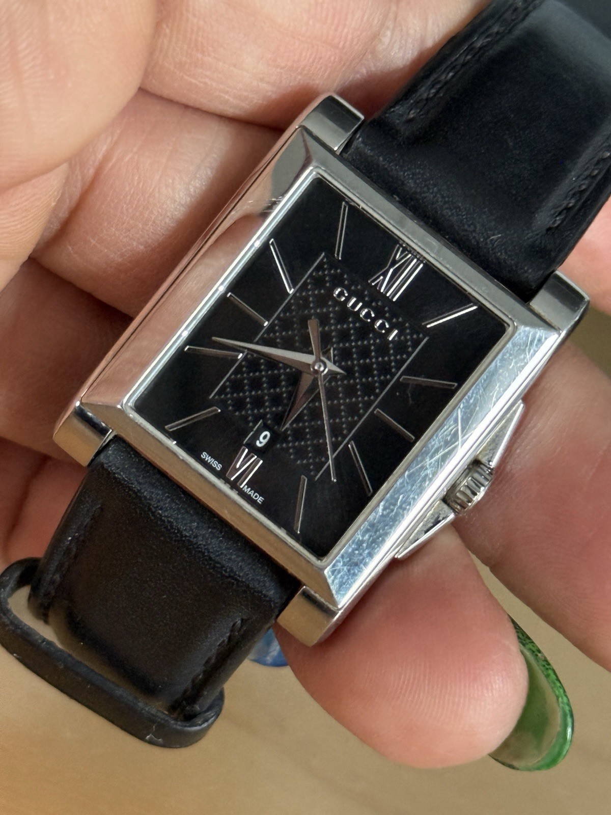 AUTHENTIC GUCCI G-TIMELESS RECTANGLE YA138404 Qua… - image 2