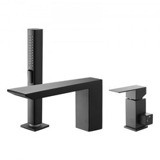 Roman Tub Faucet, 3 Hole Waterfall Bathtub Faucet, Roman Bathtub Faucets Set wi