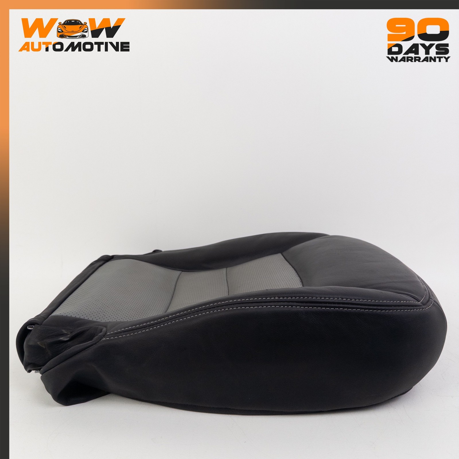 05-11 CHEVROLET CORVETTE C6 FRONT LEFT BOTTOM LOWER SEAT CUSHION BLACK OEM