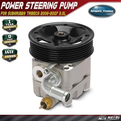 #ad Power Steering Pump with Pulley for Subaru B9 Tribeca 2006 2007 3.0L 34430XA000 $81.87