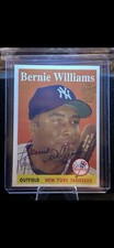 2007 Topps Heritage Bernie Williams On Card Autograph 1/1