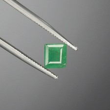 6x5mm Unheated Green Emerald Natural Earth Mined Faceted Colombia