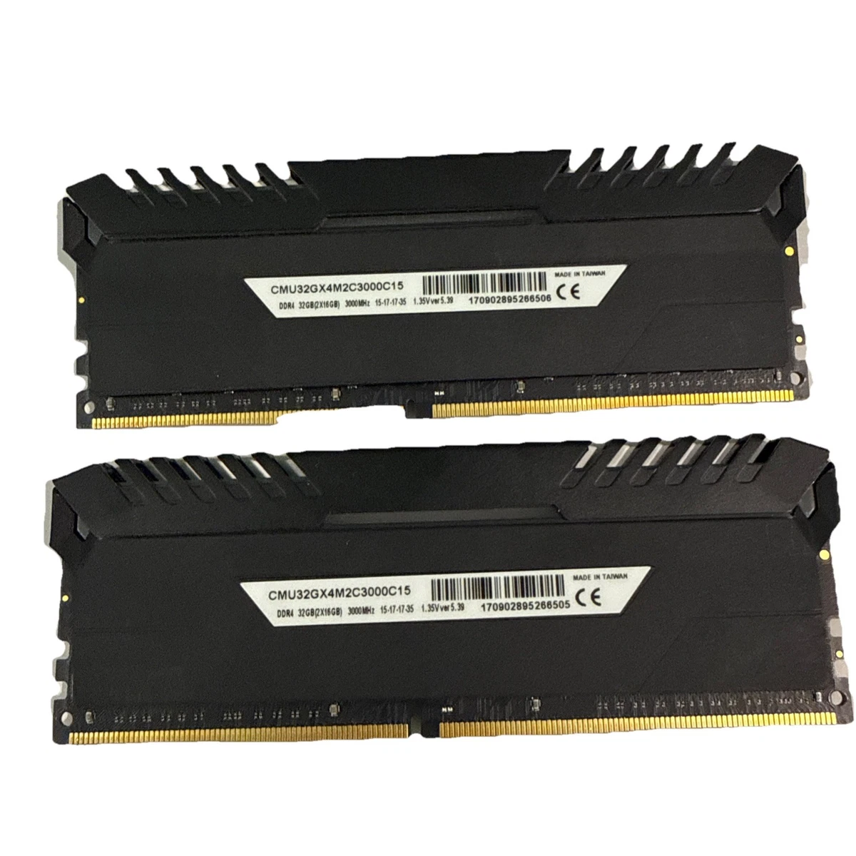 Corsair Computer PC4-24000 (DDR4-3000) Bus Speed RAM 2 Modules for