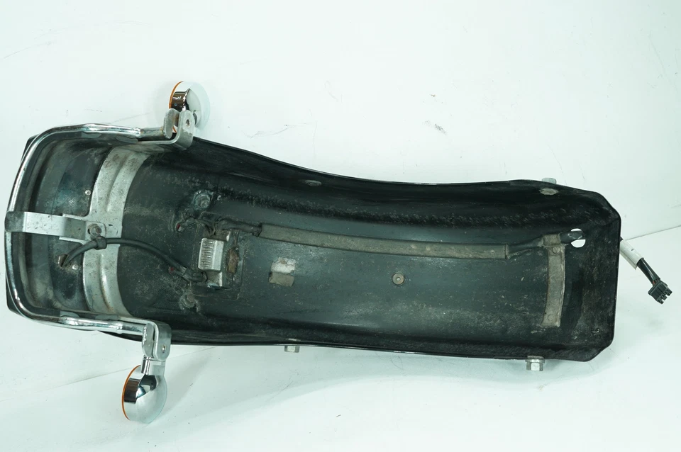 12 Harley Touring FLHTCU Electra Ultra OEM Rear Wheel Fender & Turn Signals Bar Foto 4 de 4