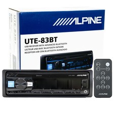 Alpine UTE-83BT, Single DIN Digital Media Rec...