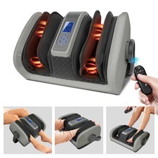 Shiatsu Deep Kneading Shiatsu Foot and Calf Massager with Heat For Tired Muscles