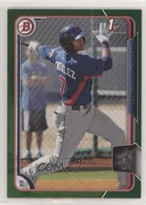 2015 Bowman Prospects Green 83/99 Erik Gonzalez #BP48 02sc
