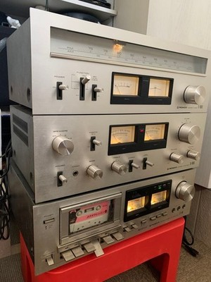 [少希]PIONEER システムCT-405 SA-7600Ⅱ TX-7800Ⅱ Pioneer SA-7600II Amplifier TX-7800II Tuner CT-405 Cassette Deck