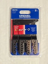 Dremel Oscillating Blade 3-Pack MM479U No Adapter Needed Fine Cutting NEW
