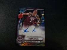 Riley Kugel 2024-25 Bowman University Certified Autograph-Mint