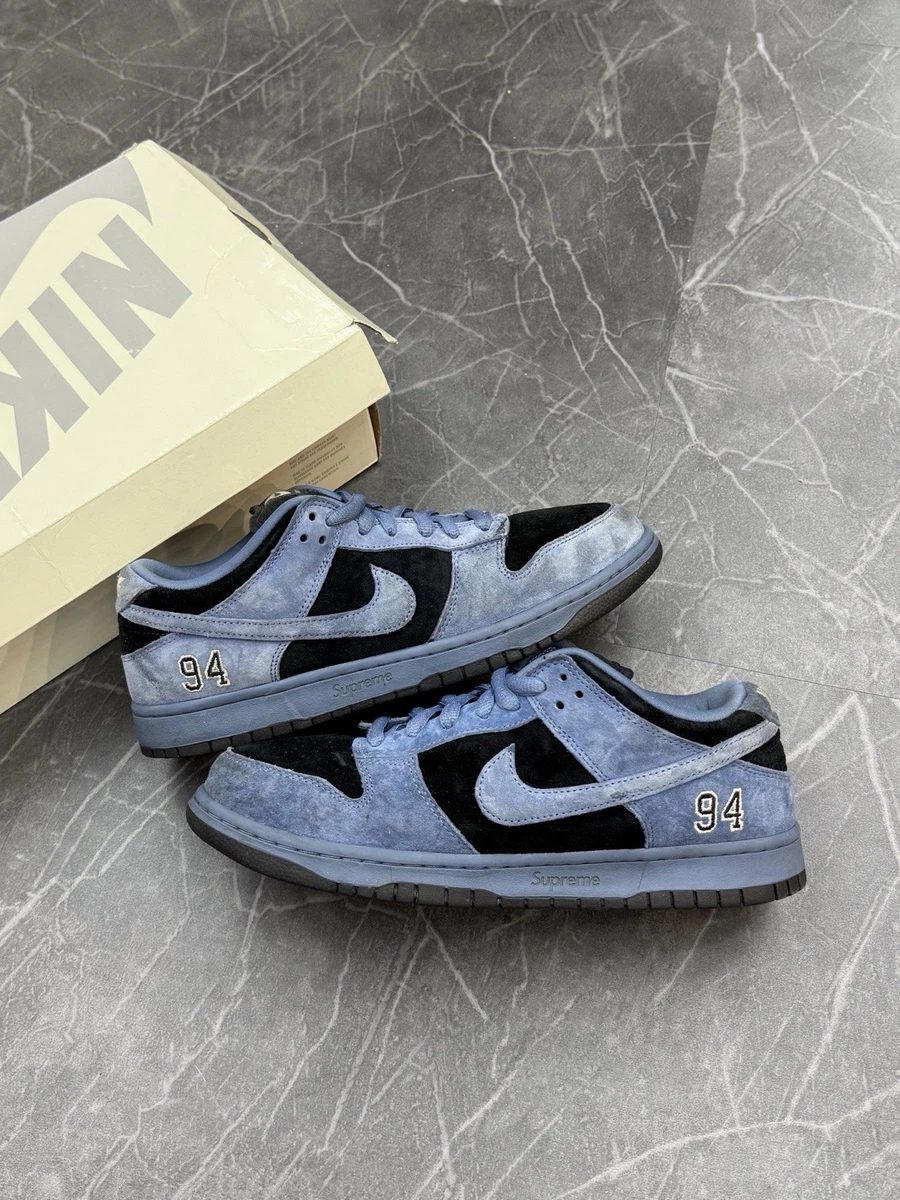 Supreme x Nike Dunk SB Low Black for Sale | Authenticity
