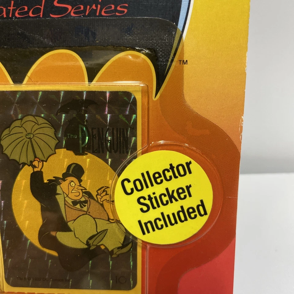 1992 ERTL BATMAN THE ANIMATED SERIES THE PENGUIN DIE CAST METAL FIGURE Read - Image 3 of 4