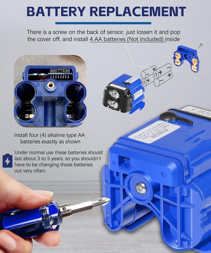 Water Closet Electronic Control Module EBV-129-A-C for Sloan G2 Optima & ECOS - Picture 5 of 7
